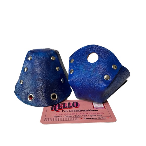 Roller skates toe guards  leather roller skate toe caps - Picture 3 of 9